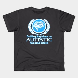 Boldly Autistic Kids T-Shirt